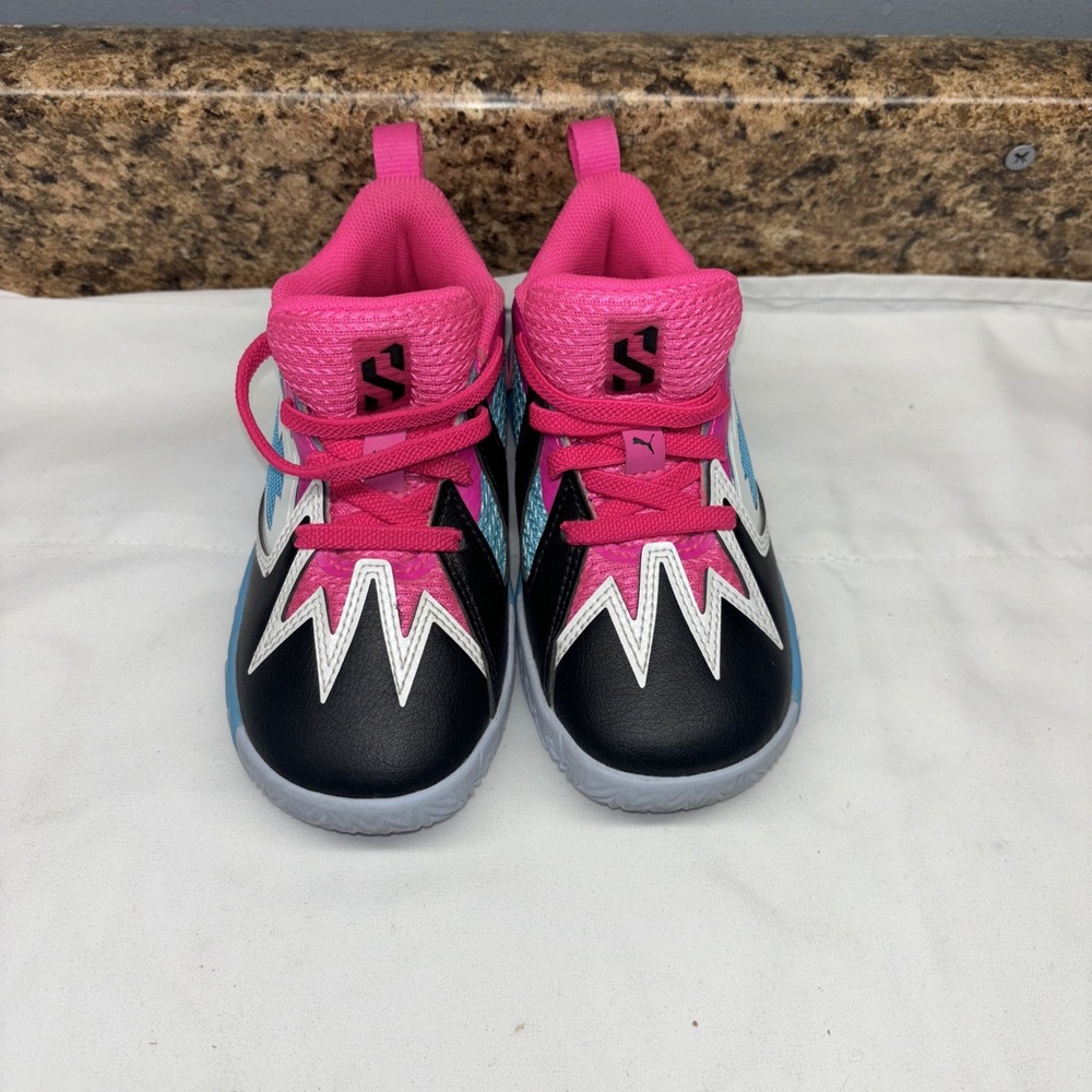 PUMA Scoot‎ Zeros Northern Lights Basketball Shoes 8C Bright Aqua 309966-02
